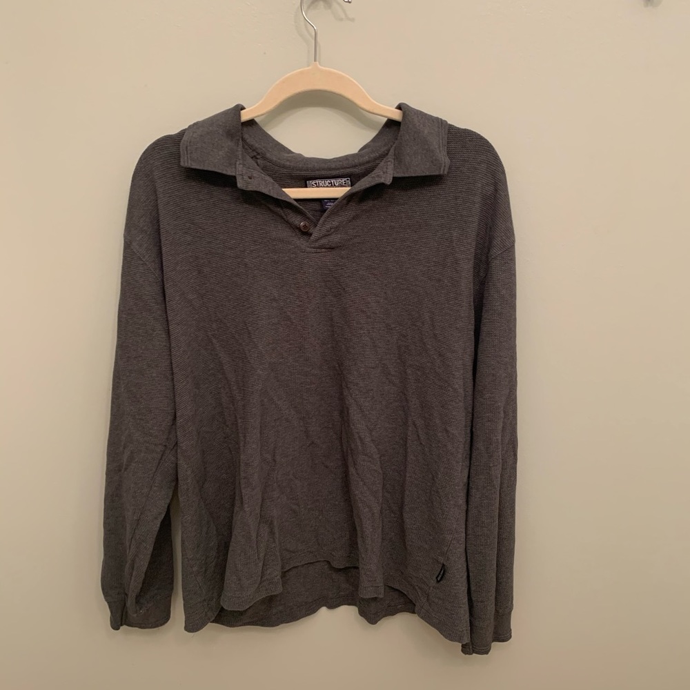 Grey Men’s Henley